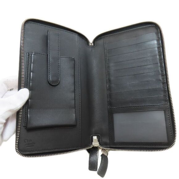 Gucci 449246 Micro Guccissima Travel Case Second Bag Leather Women's - Picture 4 of 15